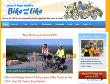 Tablet Screenshot of bikeandthelike.com